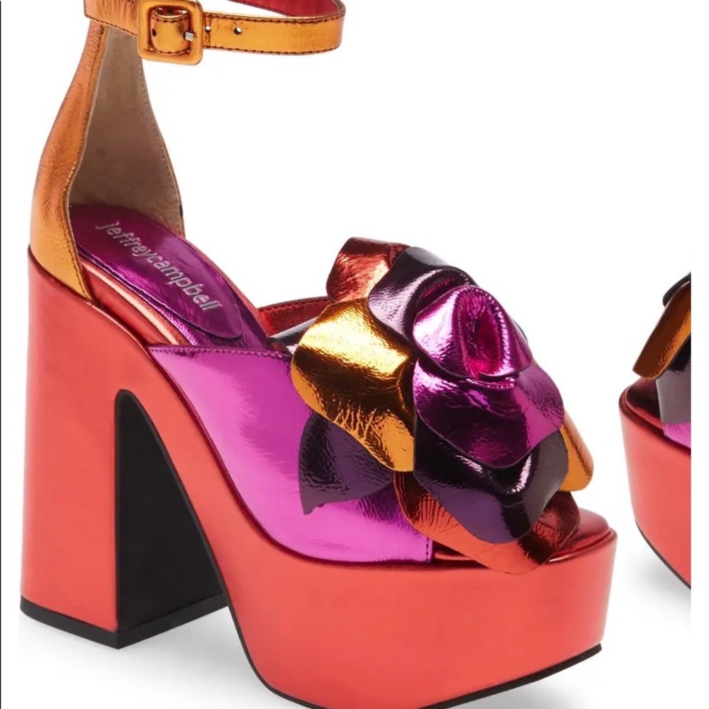 ISO pink metallic Jeffrey Campbell 9.5/10